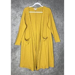 LuLaRoe Mustard Yellow Cardigan